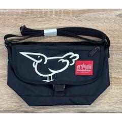 【イトウTHEキャンプ】Nylon Messenger Bag Flap Zipper Pocket